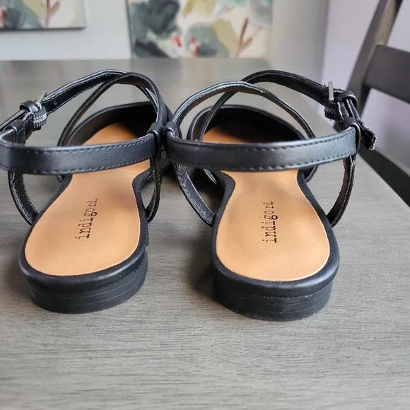Never Worn Indigo Black Women's Flats - Picture 4 of 11